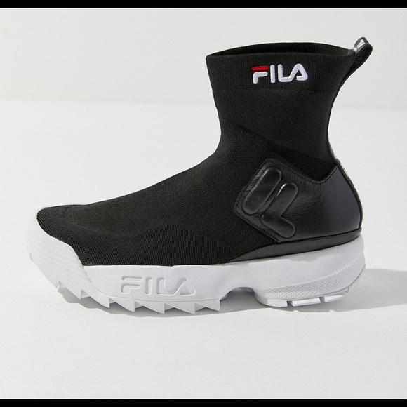 fila disruptor sock boot